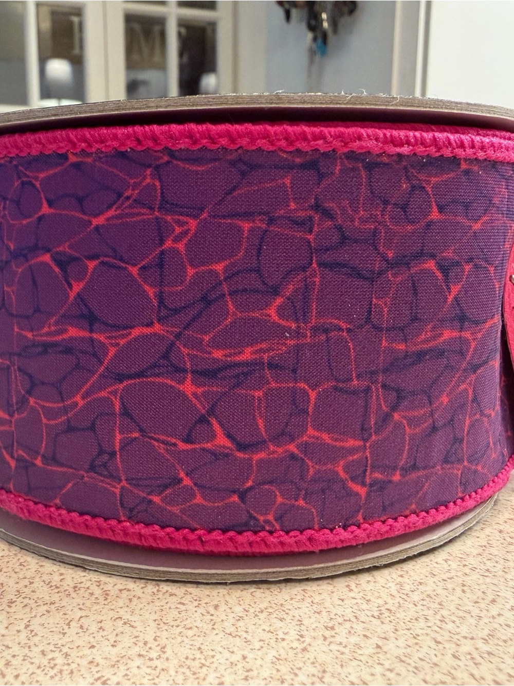 Pink and Purple Decorative Fabric Ribbon Roll